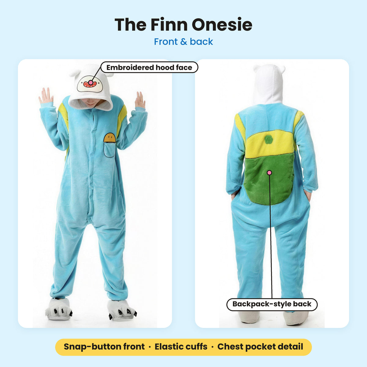 Snugventure™ – Finn & Jake Matching Onesies