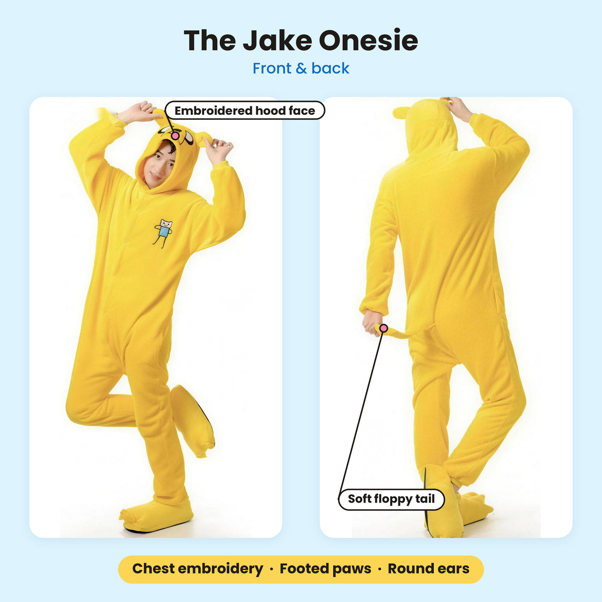 Snugventure™ – Finn & Jake Matching Onesies